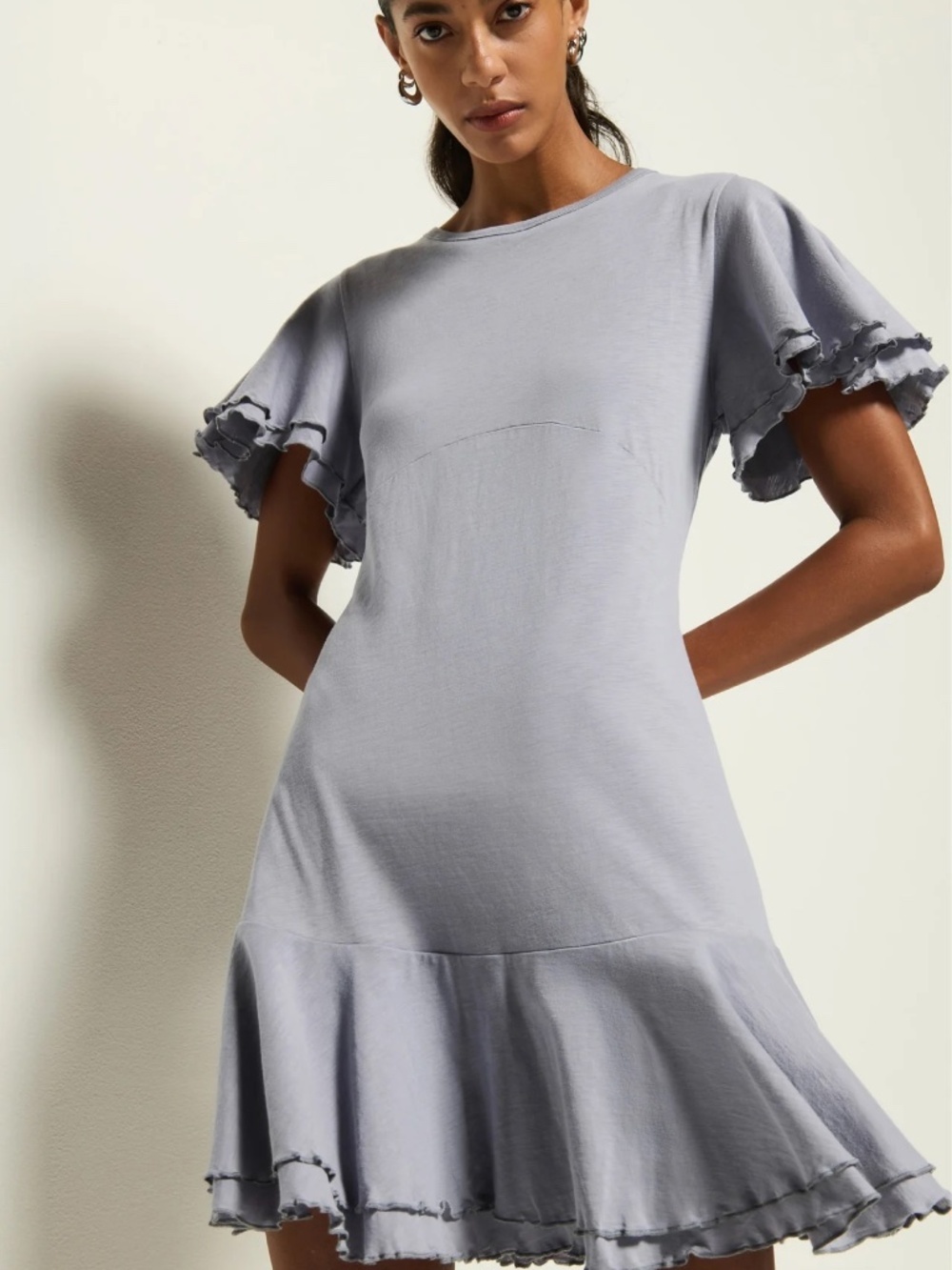 Nation LA Lizzy Dress 100% Pima Cotton Made in Peru